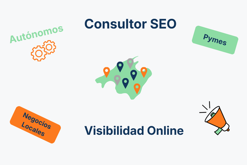 Servicio consultor SEO Mallorca para negocios locales, pymes y autónomos.